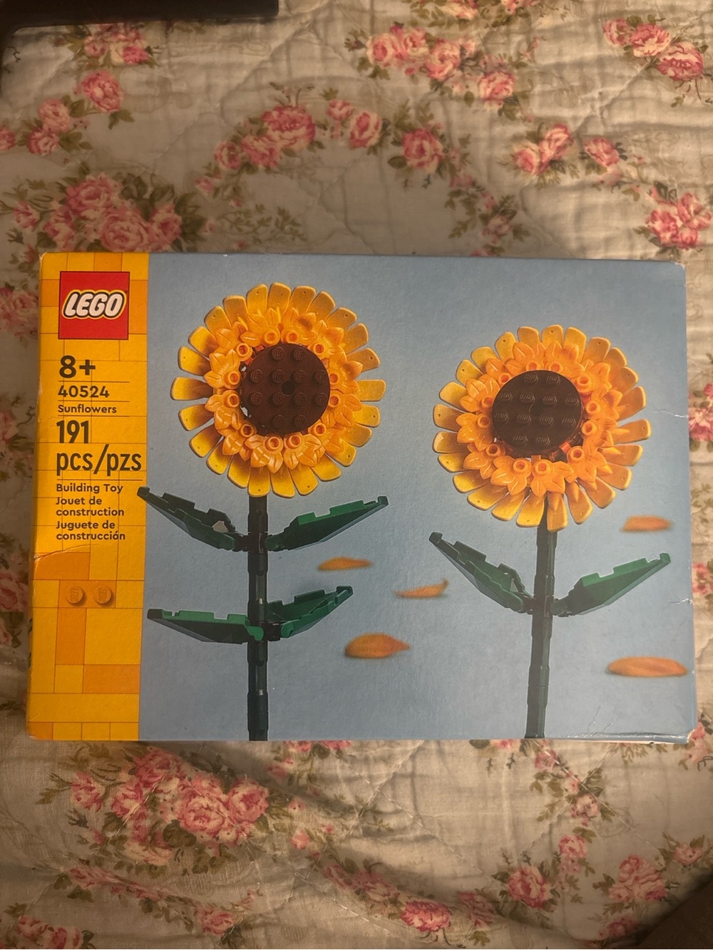 LEGO Sunflowers 40524 Botanical Flower Set 191 Pieces NEW Sealed